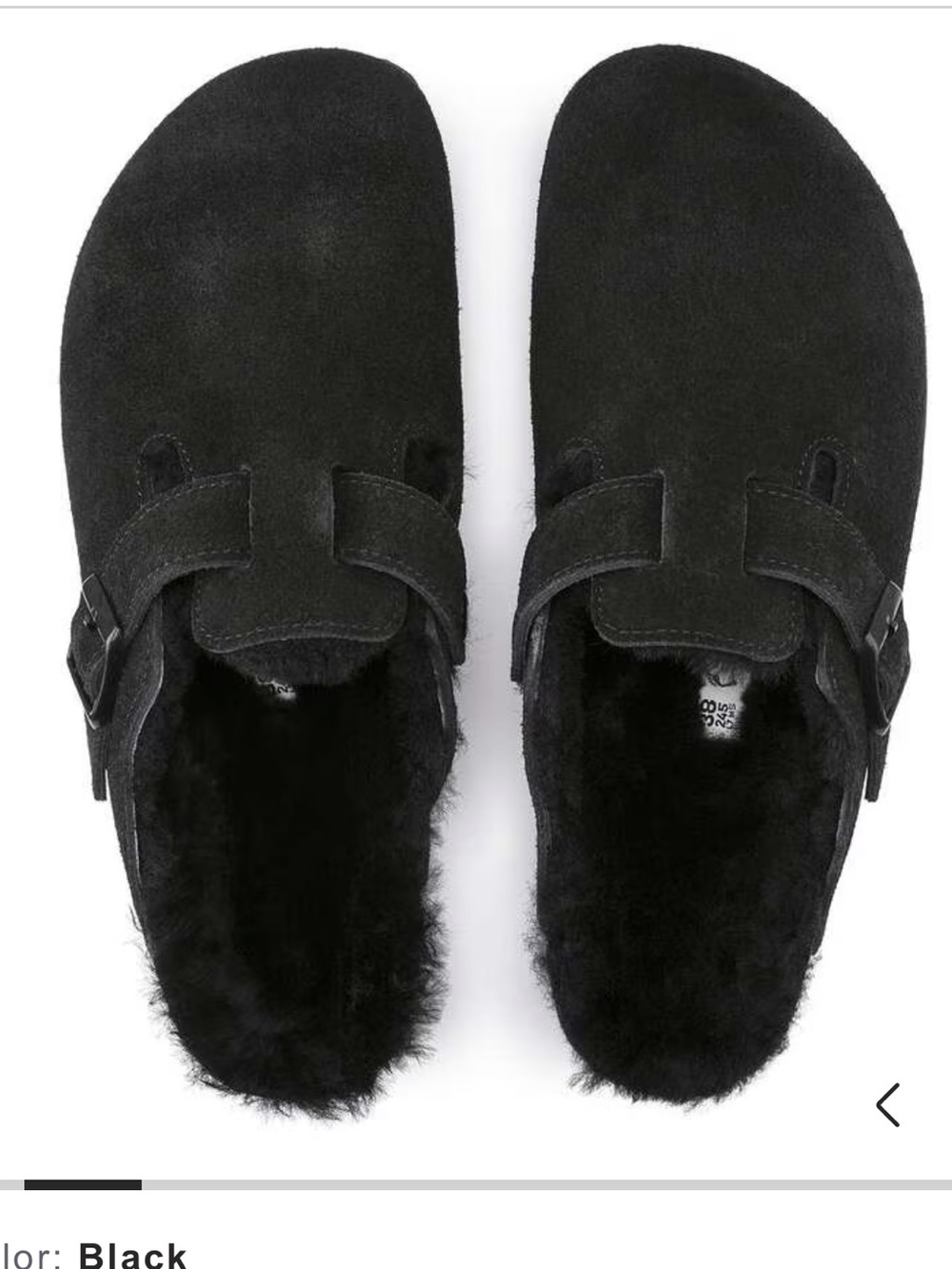 Birkenstock Boston Shearling Size 9 NWT